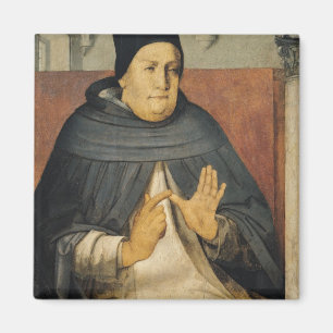 Portrait of St. Thomas Aquinas c.1475 Magnet