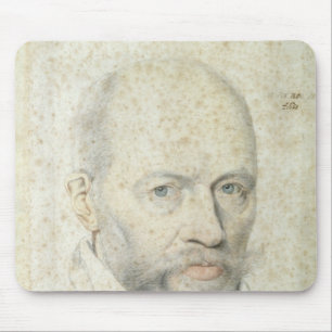 Portrait of St. Vincent de Paul Mouse Mat