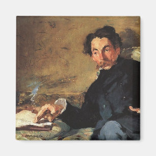 Portrait of Stéphane Mallarmé, 1876 Magnet