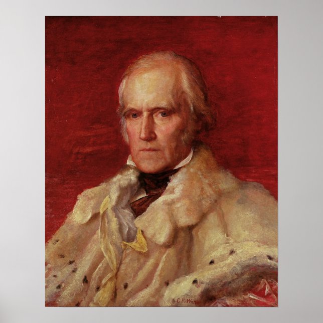 Portrait of Stratford Canning Poster (Front)
