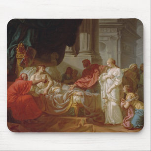 Portrait of Suger, Abbot of St Denis (1082-1152), Mouse Mat