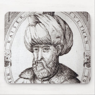 Portrait of Suleiman the Magnificent Mouse Mat