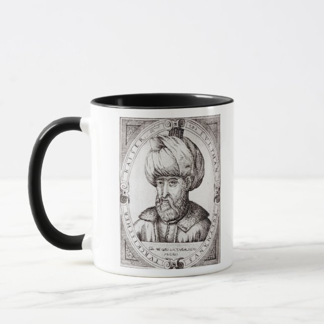 Portrait of Suleiman the Magnificent Mug (Left)