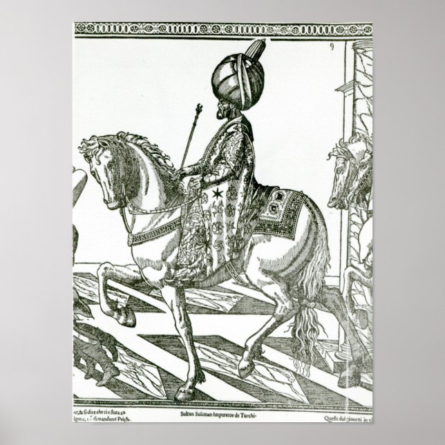 Portrait of Suleiman the Magnificent Poster (Front)