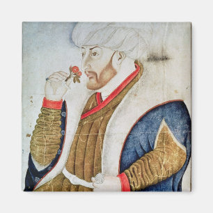 Portrait of Sultan Mehmet II Magnet