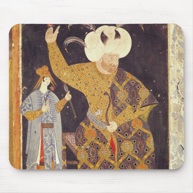 Portrait of Sultan Selim II Mouse Mat (Front)