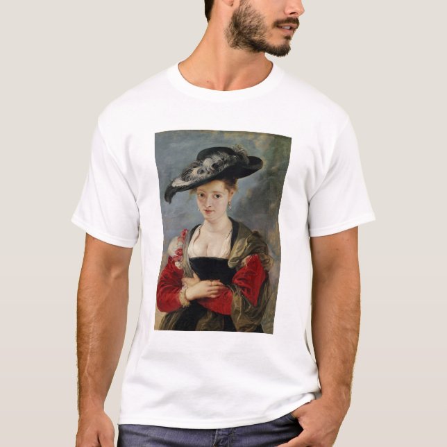 Portrait of Susanna Lunden (?) (Le Chapeau de Pail T-Shirt (Front)