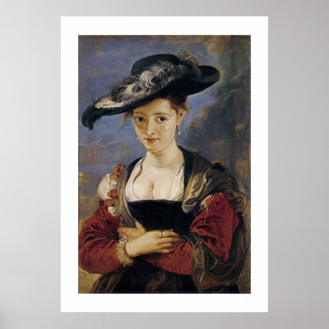 Portrait of Suzanne Fourment Poster (Front)