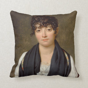 Portrait of Suzanne Le Peletier de Saint-Fargeau Cushion