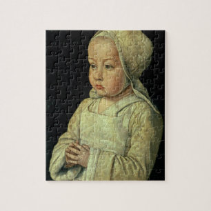 Portrait of Suzanne of Bourbon (1491-1521) daughte Jigsaw Puzzle