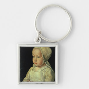 Portrait of Suzanne of Bourbon (1491-1521) daughte Key Ring