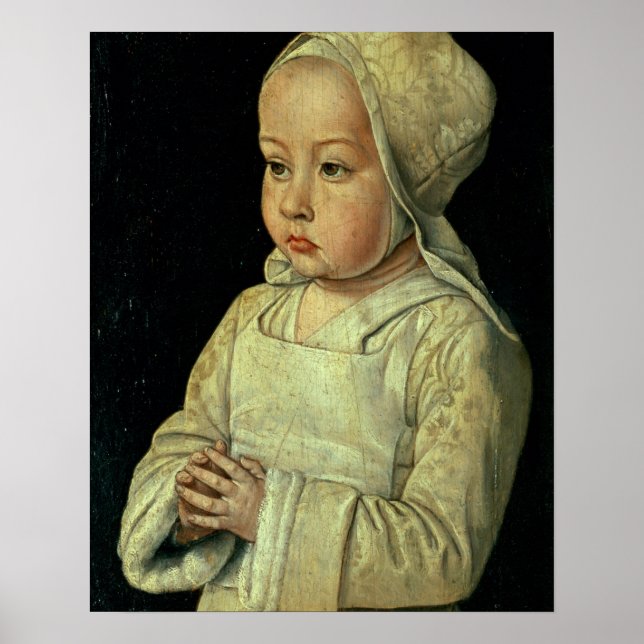 Portrait of Suzanne of Bourbon (1491-1521) daughte Poster (Front)