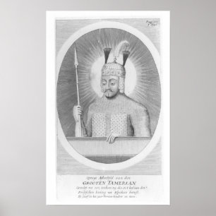 Portrait of Tamerlane the Great Poster