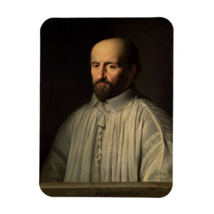 Portrait of the Abbot of Saint Cyran, c.1643 (oil Magnet