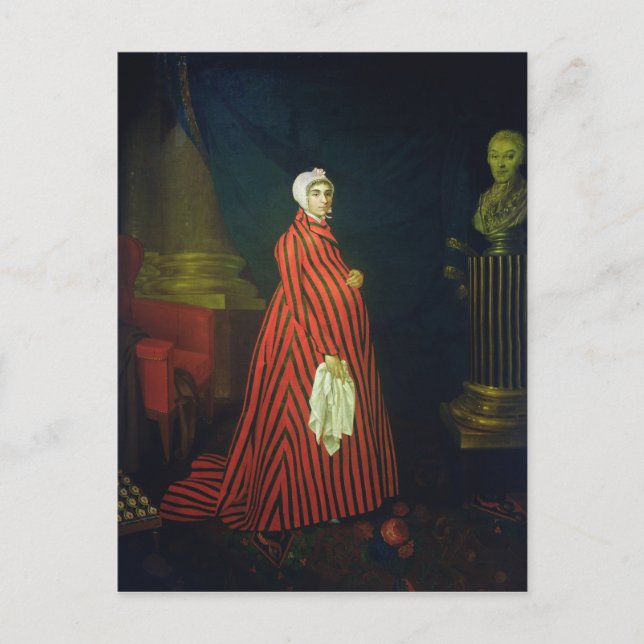 Portrait of the Actress and Praskovya Postcard (Front)