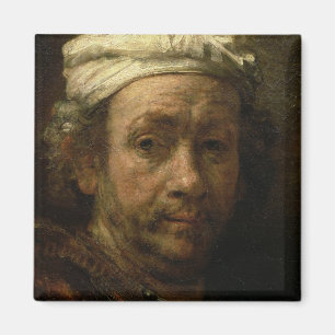 Portrait of the Artist at His Easel, detail of the Magnet