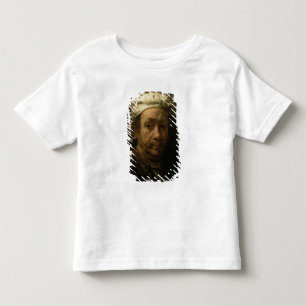 Portrait of the Artist at His Easel, detail of the Toddler T-Shirt