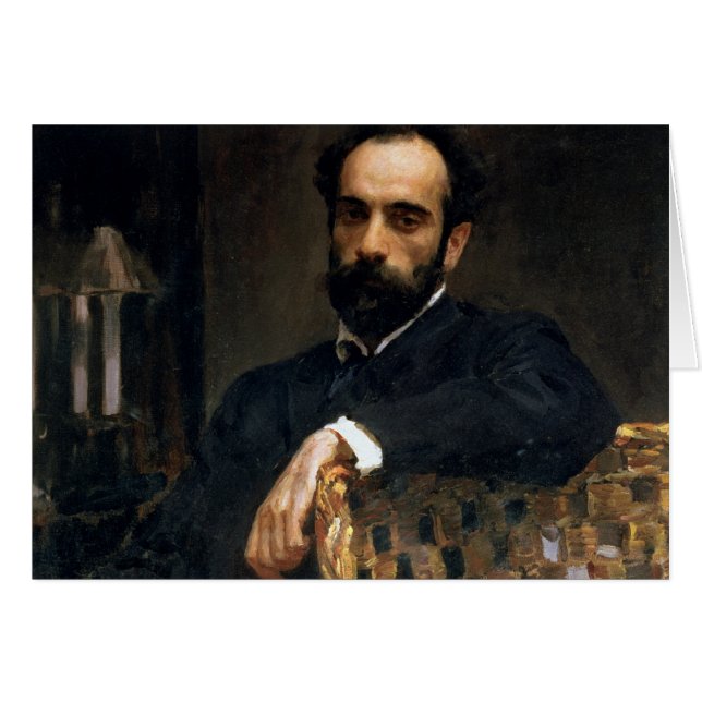 Portrait of the artist Isaak Ilyich Levitan (Front Horizontal)