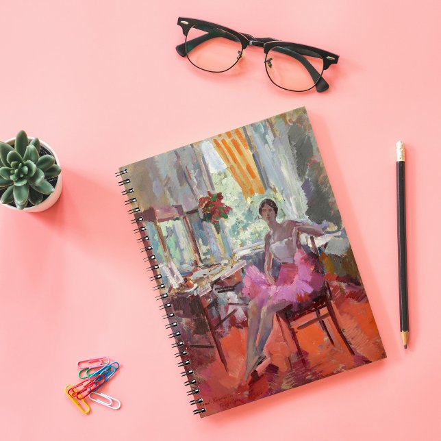 Portrait of the Ballerina Vera Trefilova | Korovin Notebook (Creator Uploaded)