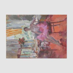 Portrait of the Ballerina Vera Trefilova Tissue Paper