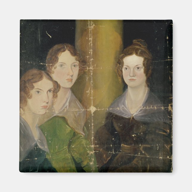 Portrait of the Bronte Sisters, c.1834 Magnet (Front)