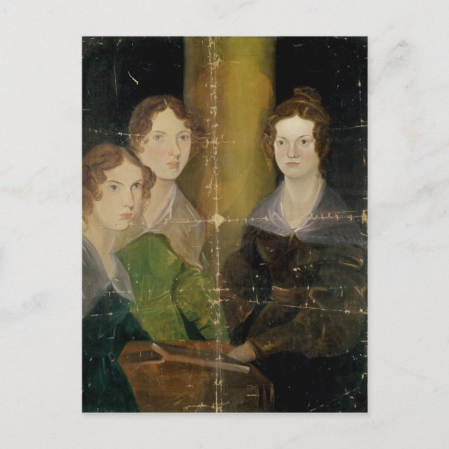 Portrait of the Bronte Sisters, c.1834 Postcard (Front)