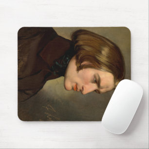 Portrait of the Composer Franz Liszt, 1838 Mouse Mat