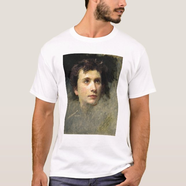 Portrait of the composer Pyotr Ilyich T-Shirt (Front)