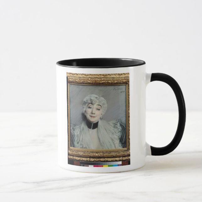 Portrait of the Countess de Martel de Janville Mug (Right)