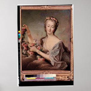 Portrait of the Countess du Barry Poster