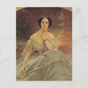Portrait of the Countess of Hallez-Claparede Postcard