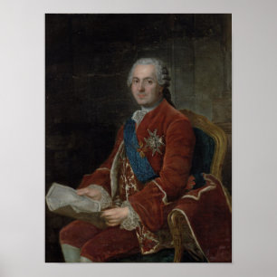 Portrait of the Dauphin Louis de France Poster