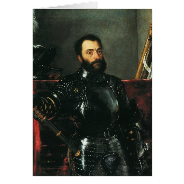 Portrait of the Duke of Urbino by Titian (Front)