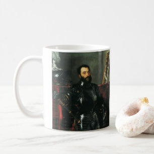 Portrait of the Duke of Urbino by Titian Coffee Mug