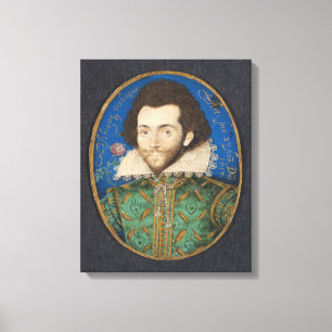 Portrait of the Earl of Pembroke, 1617 Canvas Print