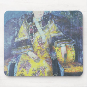 Portrait of the Empress Dowager Cixi Mouse Mat