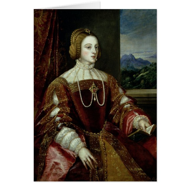 Portrait of the Empress Isabella of Portugal (Front)
