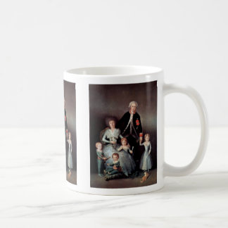 Portrait Of The Family Of The Duke Of Osuna Coffee Mug
