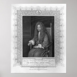 Portrait of The Honourable Robert Boyle Poster
