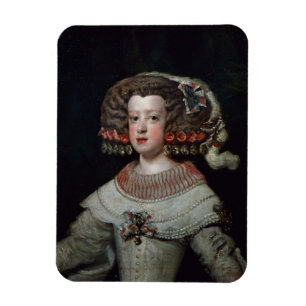 Portrait of the Infanta Maria Teresa (1638-83) fut Magnet