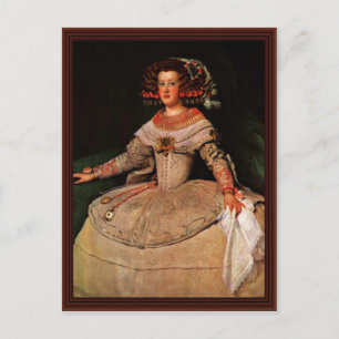 Portrait Of The Infanta Maria Teresa Postcard