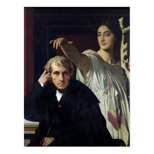 Portrait of the Italian Composer Cherubini Postcard