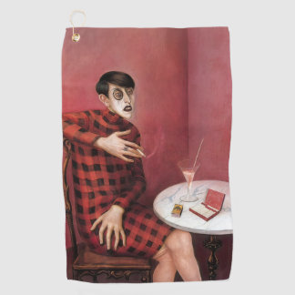 Portrait of the Journalist Sylvia Von Harden Otto  Golf Towel