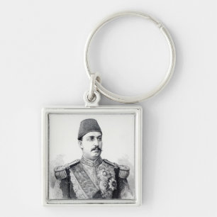 Portrait of The Khedive Tawfig Key Ring