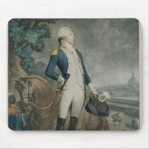 Portrait of the Marquis de La Fayette Mouse Mat