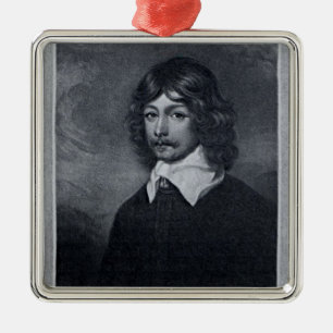 Portrait of the Marquis of Newcastle Metal Tree Decoration