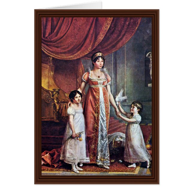 Portrait Of The Queen And Her Daughters Julia Bona (Front)