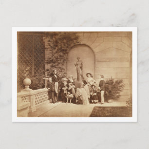 Portrait of the Royal Family at Osborne House, 185 Postcard