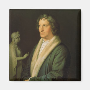 Portrait of the sculptor Bertel Thorvaldsen Magnet