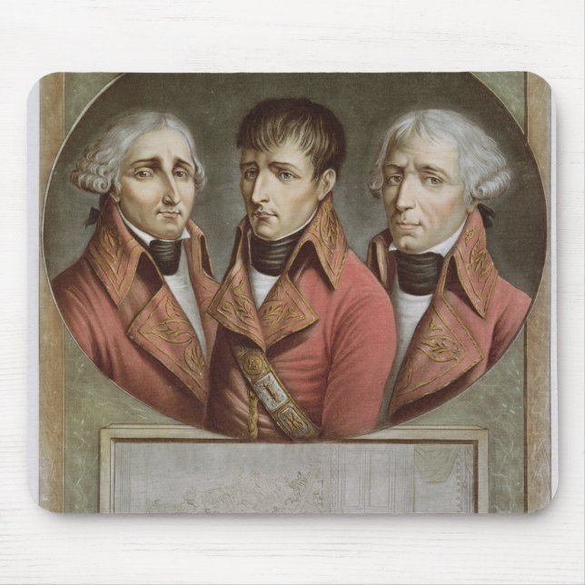 Portrait of the Three Consuls of the Republic Mouse Mat (Front)